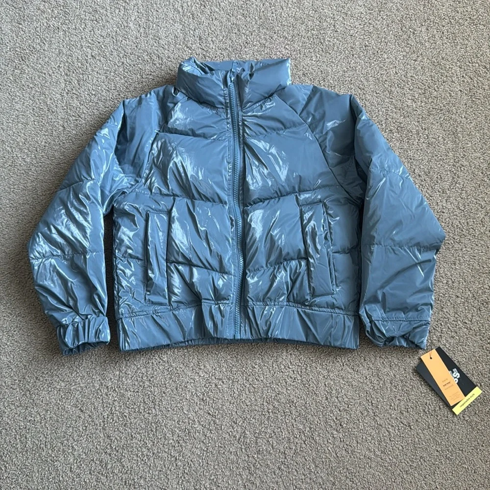 318 NWT Art Class Girl’s High Neck Puffer Jacket - Size: S‎ (6-7)